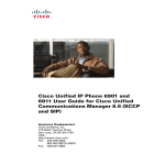 Cisco Unified IP Phone 6901 and 6911 User Guide for