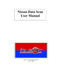 Nissan Data Scan User Manual