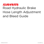 Road Hydraulic Brake Hose Length Adjustment and Bleed Guide