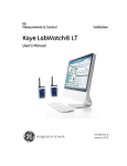 Kaye LabWatch® LT - GE Measurement & Control