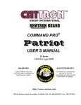 Patriot user manual