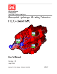 Appendix 25 - HEC-GeoHMS 1.0 Software Documentation