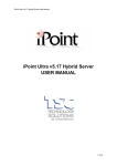 iPoint Ultra v5.17 Hybrid Server USER MANUAL