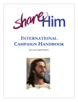 the ShareHim International Campaign Handbook