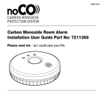 NoCo Room Alarm Manual