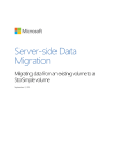 Server-side Data Migration