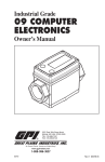 GPI Electronic Flow Meter User Manual - Enviro