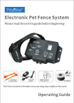Electronic Pet Fence System