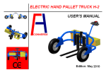 Manual Electric hand Pallet truck EH-2