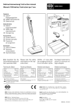 Instruzioni per l`uso SEBO DUO