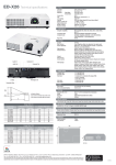 ED-X26 Technical specifications