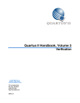 Quartus Reference Manual Vol. 3