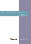 FORD KM Tool (CAN BUS) User Manual