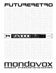 Mondovox Owner`s Manual