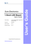 Sure Electronics 1.5inch LED Board