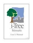 iTree Streets Manual