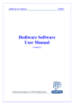 Dediware Software User Manual