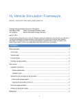 Vehicle Simulation Framework User Manual