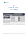 CCS Inventory Control User Manual