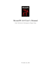 MooseFS 2.0 User`s Manual