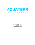 Aquaterr Instruction Manual