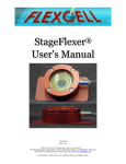 StageFlexer® User`s Manual - Flexcell International Corp.