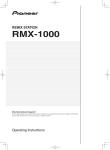 RMX-1000 Operation Manual