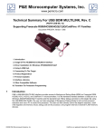 Technical Summary For USB BDM MULTILINK, Rev. C