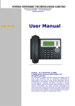 User Manual - power universe technologies limited