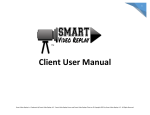 Client User Manual - Smart Video Replay