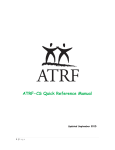 ATRF-CS Quick Reference Manual