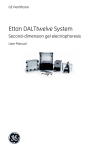 Ettan DALTtwelve System - GE Healthcare Life Sciences