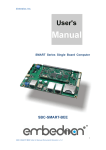 SBC-SMART-BEE Users` Manual - Embedian Inc, The leading ARM