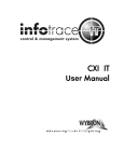CXI IT User Manual - stagecraft fundamentals