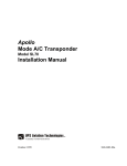 Apollo SL70 Installation Manual