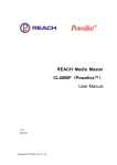 REACH Media Master CL4000F（Powolive™） User Manual