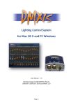 Lighting Control System for Mac OS X and PC Windows