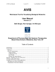 AVIS user manual