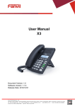 X3 User Manual