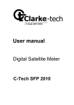 User manual - Clarke Tech