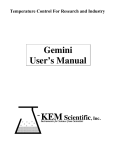 Gemini User`s Manual - J
