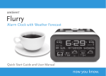 Alarm Clock with Weather Forecast