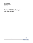 FloBoss™ 107 Flow Manager LCD User Manual