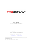 ProView Touch Manual USA