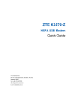 ZTE K3570-Z HSPA USB Modem