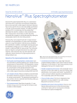 NanoVue™ Plus Spectrophotometer