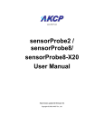 sensorProbe8-X20 User Manual