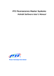 PTI Fluorescence FelixGX User`s Manual