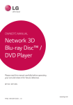 Network 3D Blu-ray Disc™ / DVD Player