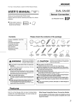 DUAL GAUGE DSP USER`S MANUAL